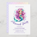 Recherche de little mermaid invitations Fille