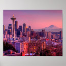 Suche nach seattle skyline poster Architektur