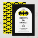 Recherche de batman invitations Gotham ville d'anniversaire