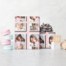 Recherche de baptême rose papier cadeau Baby