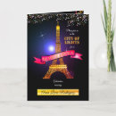 Recherche de ville lumière invitations Tour eiffel