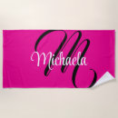 Recherche de hot pink serviettes de plage Nom