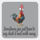 Recherche de poulet drôle autocollants Humour