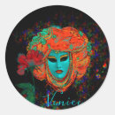 Recherche de masques de carnaval autocollants Mystère