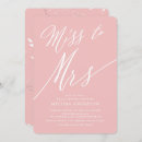 Recherche de miss to mrs invitations Élégant