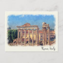 Recherche de forum romain cartes postales Italien