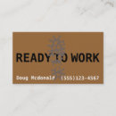 Recherche de travaillé cartes visite Pour lui