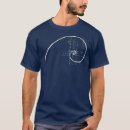 Suche nach goldene spirale tshirts Wissenschaft