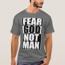 Recherche de fear tshirts Dieu
