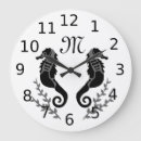 Recherche de cheval noir horloges Hippocampe