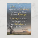 Recherche de sagesse cartes postales Prière