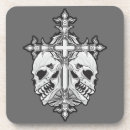 Suche nach totenkopf untersetzer Gothic