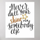 Suche nach glanz poster Motivation