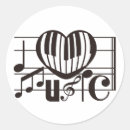 Recherche de musique classique autocollants Clavier