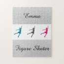 Recherche de patinage de glace puzzles Girl