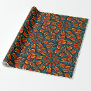 Recherche de aztèque papier cadeau Orange