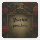 Recherche de rose baroque autocollants Victorien