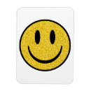 Recherche de visage de sourire magnets Rétro