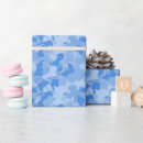 Recherche de camo bleu papier cadeau Motif