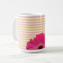 Recherche de gerber rose tasses Floral