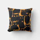 Recherche de chat noir coussins Moderne