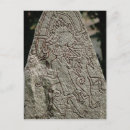 Recherche de runes cartes postales Stèle