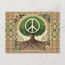 Recherche de arbre de paix cartes postales Paisible