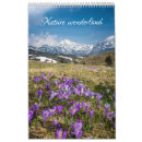 Suche nach weg mit natur kalender Berge