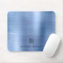 Suche nach blaues metallisches mousepads Monogramm