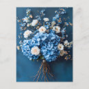Suche nach blaue blüten postkarten Weiß