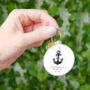 Recherche de yacht porteclés Bleu marine