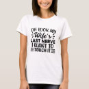Suche nach nerven tshirts Redewendungen