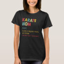 Recherche de maman karaté tshirts Définition