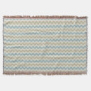 Suche nach blau und beige decken Zickzack