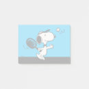 Recherche de tennis post its Snoopy