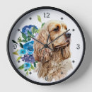 Recherche de de cocker horloges Animal