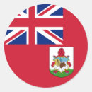 Recherche de les bermudes autocollants Drapeau des bermudes