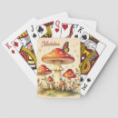 Recherche de champignons jeux de cartes Rétro