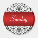 Suche nach wochentage magnete Schwarz