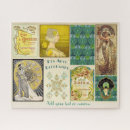 Recherche de vintage art deco puzzles Rétro