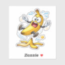 Recherche de bananes autocollants Drôle