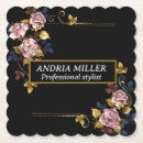 Recherche de carte visite de dessous de verres Minimaliste