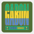 Recherche de drapeau du gabon autocollants Patriotique