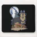 Suche nach schwarzer wolf mousepads Schwarz weiß