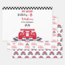 Recherche de automobiles papier cadeau Voiture de course
