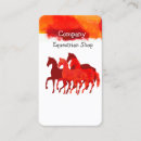 Recherche de cheval courant cartes visite Professionnel