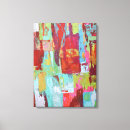 Recherche de travail impressions sur toile Bleu