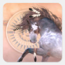 Recherche de indigène autocollants Cheval