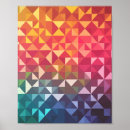 Suche nach bunte dreiecke poster Modern
