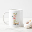 Recherche de lettres fleuries tasses Verdure